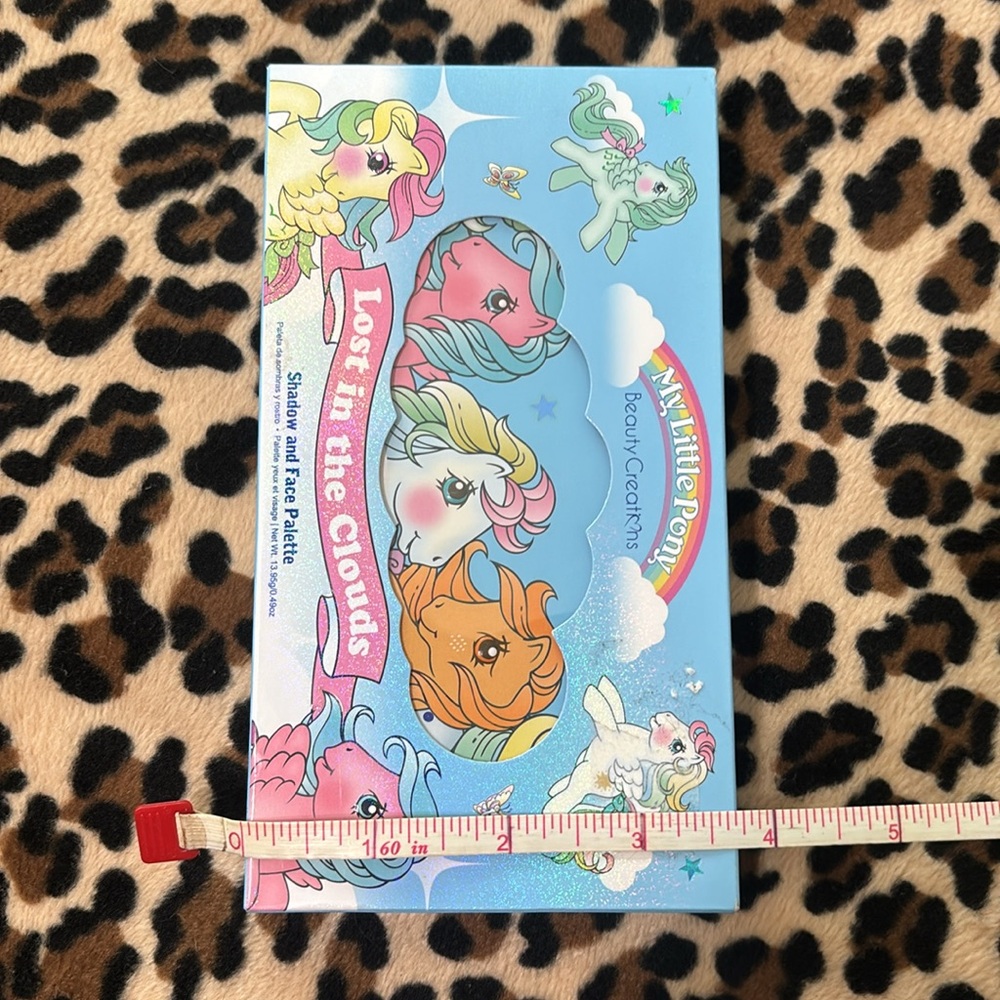MY LITTLE PONY 🩷 Eyeshadow Face Pallette Makeup 80s Pink Pastel Cloud Beauty - Picture 9 of 15